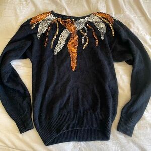 Karen Scott vintage sequin sweater